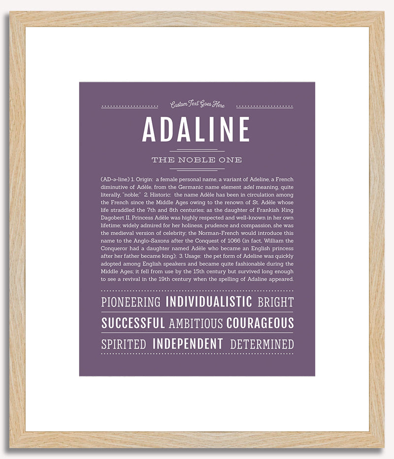 Adaline | Name Art Print