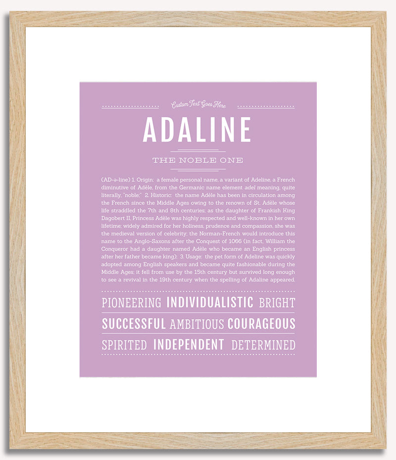 Adaline | Name Art Print