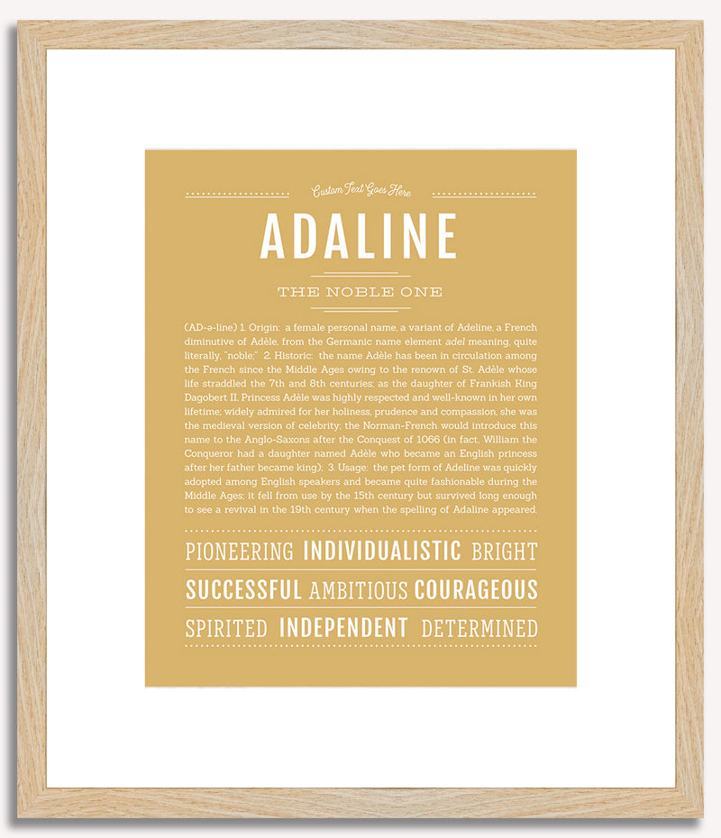 Adaline | Name Art Print