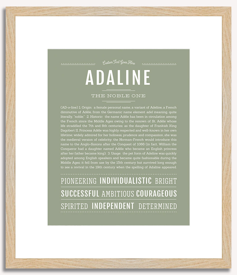 Adaline | Name Art Print