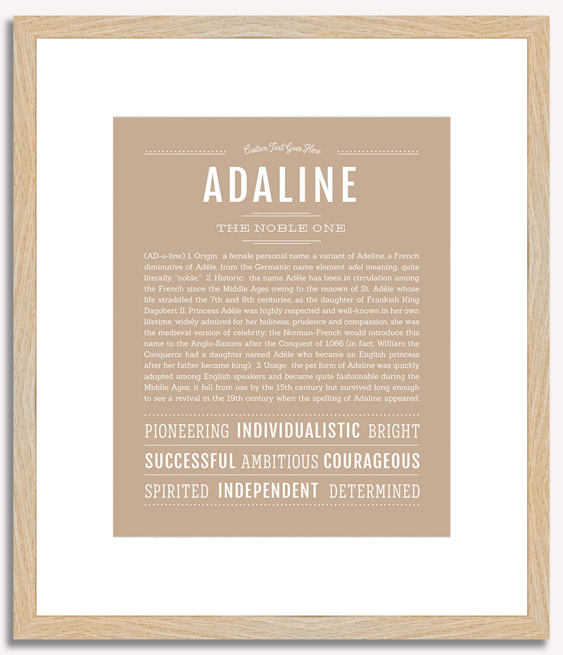 Adaline | Name Art Print