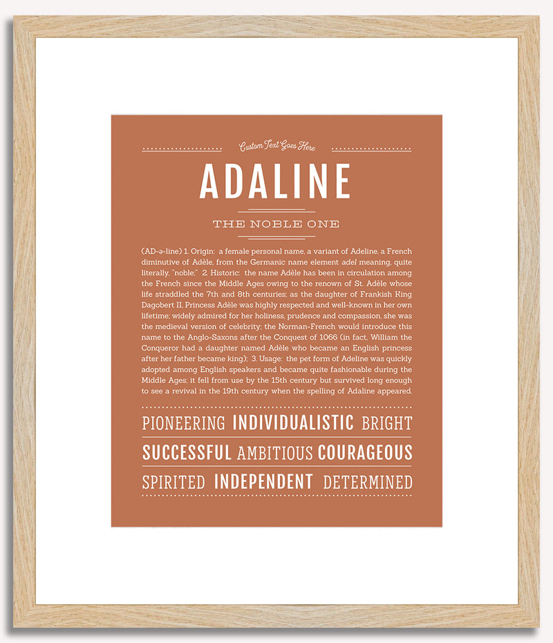 Adaline | Name Art Print