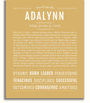 Adalynn | Name Art Print – Name Stories