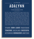 Adalynn | Name Art Print – Name Stories