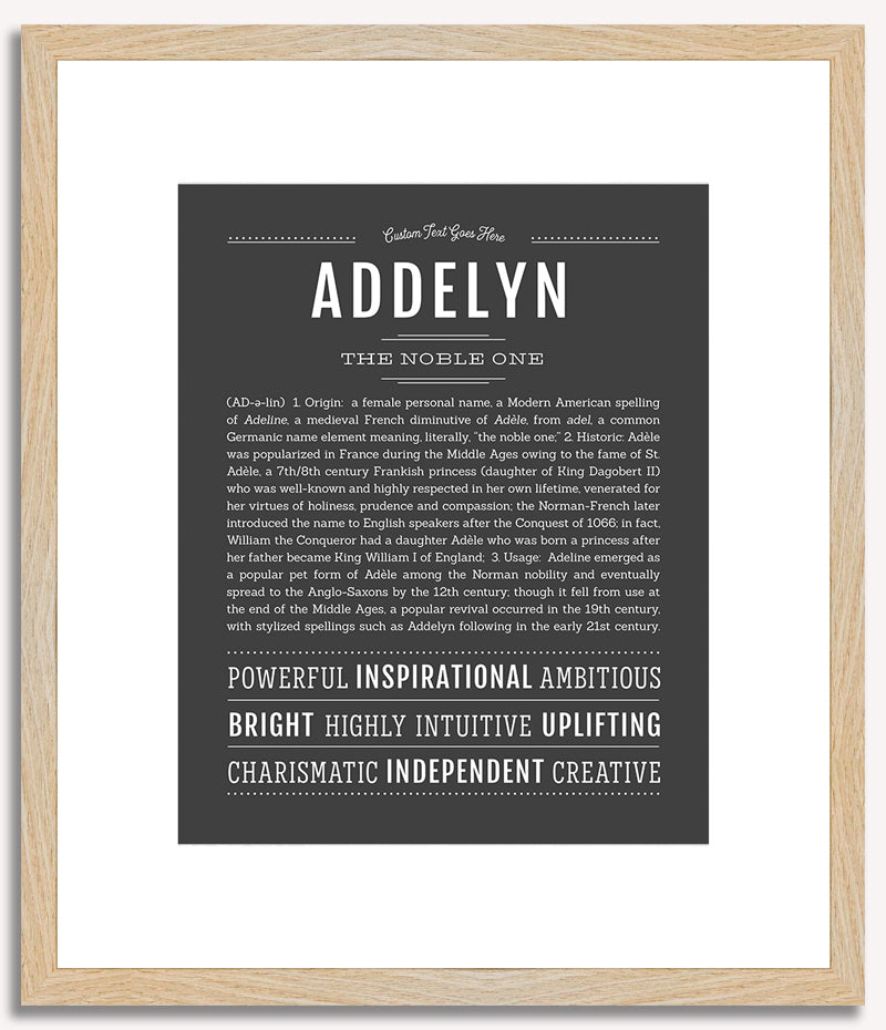 Addelyn | Name Art Print