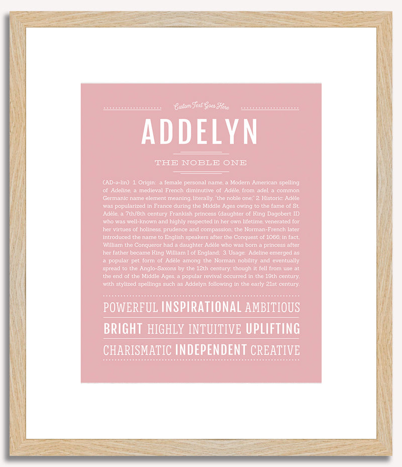 Addelyn | Name Art Print