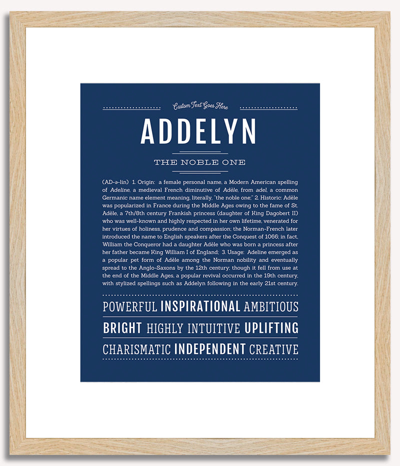 Addelyn | Name Art Print