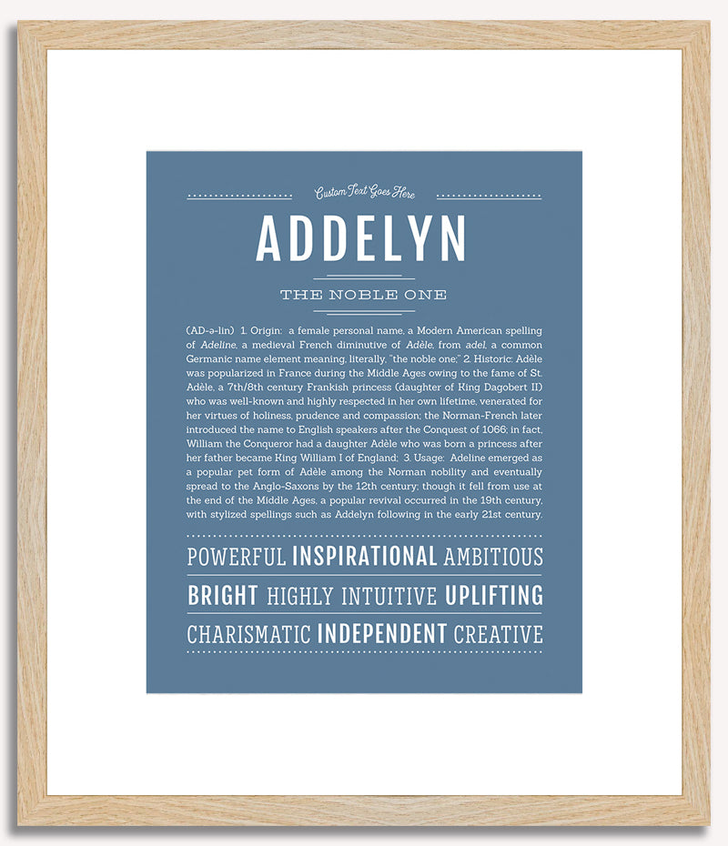 Addelyn | Name Art Print