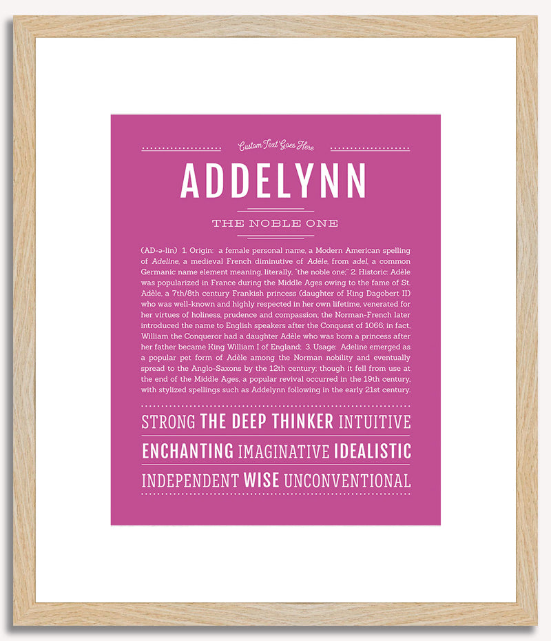 Addelynn | Name Art Print