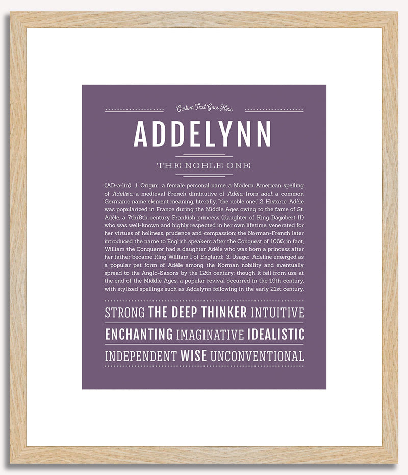 Addelynn | Name Art Print