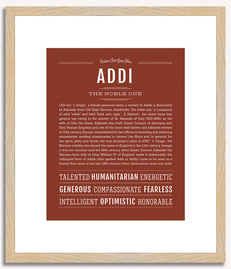 Addi | Name Art Print