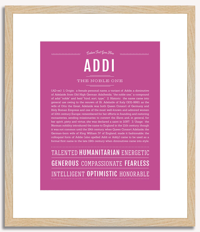 Addi | Name Art Print