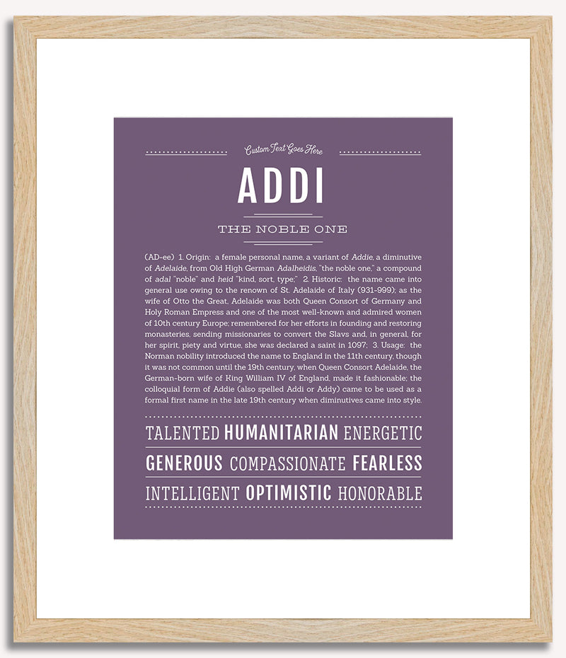 Addi | Name Art Print