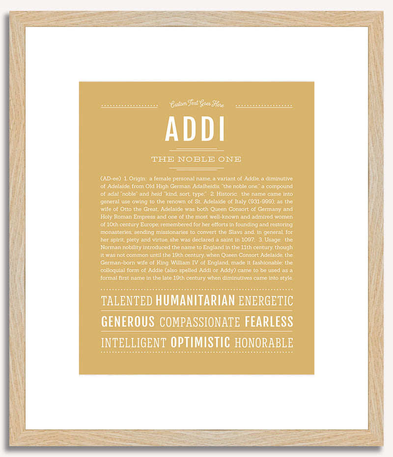 Addi | Name Art Print