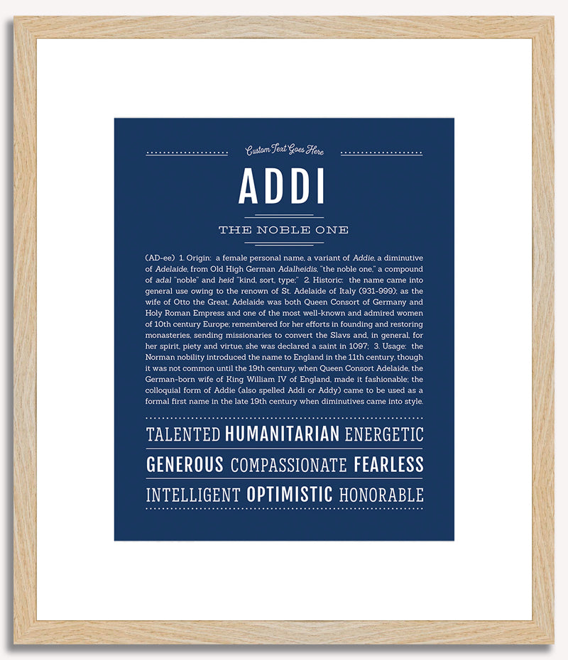 Addi | Name Art Print