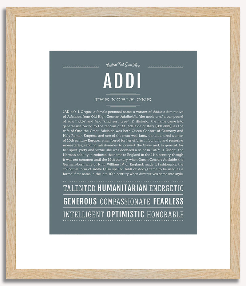 Addi | Name Art Print