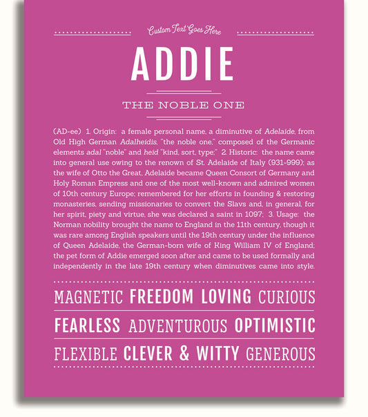 Frame Options | Dark Pink | No Frame