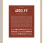 Addilyn | Name Art Print