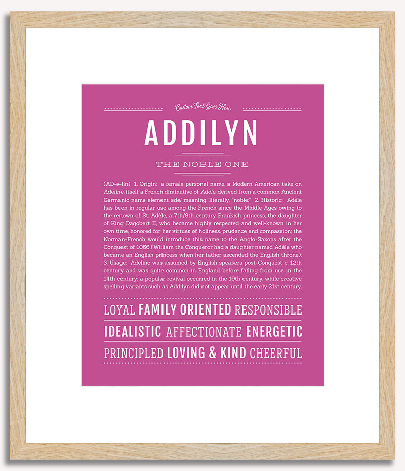 Addilyn | Name Art Print