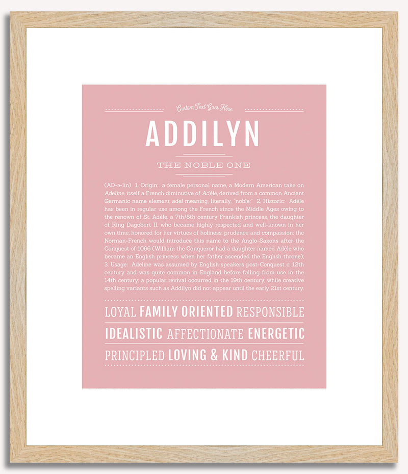 Addilyn | Name Art Print