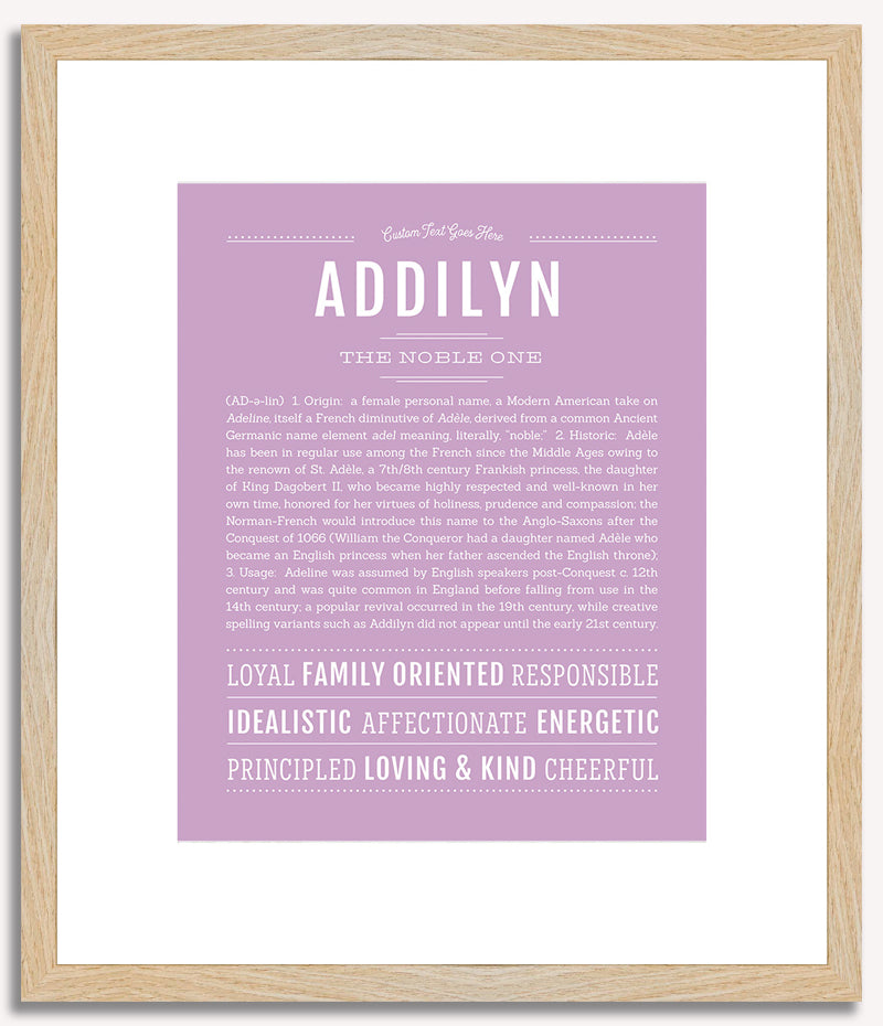 Addilyn | Name Art Print