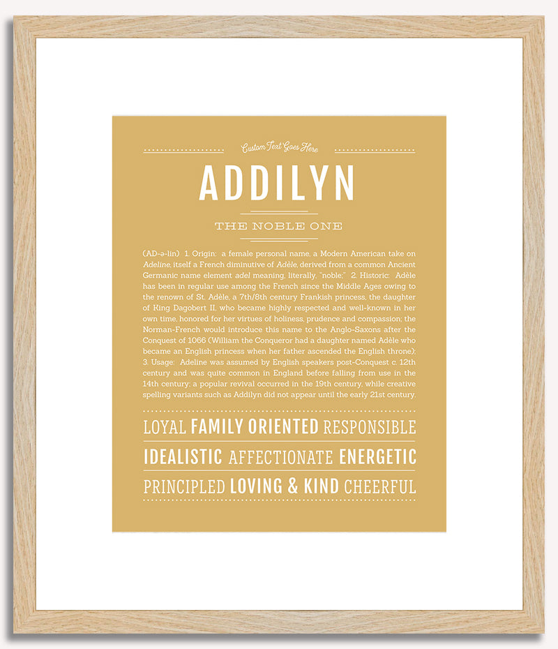 Addilyn | Name Art Print