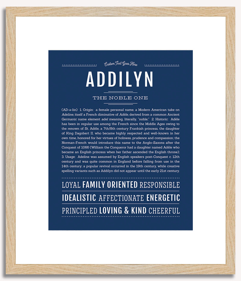 Addilyn | Name Art Print