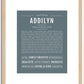 Addilyn | Name Art Print