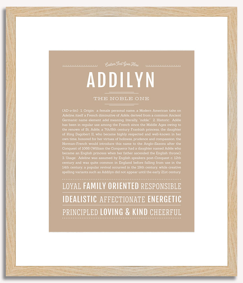 Addilyn | Name Art Print