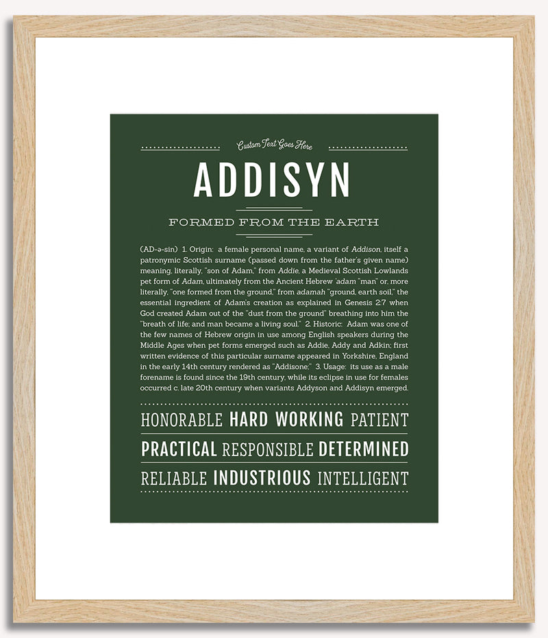 Addisyn | Name Art Print