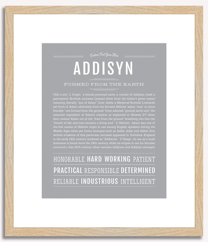 Addisyn | Name Art Print