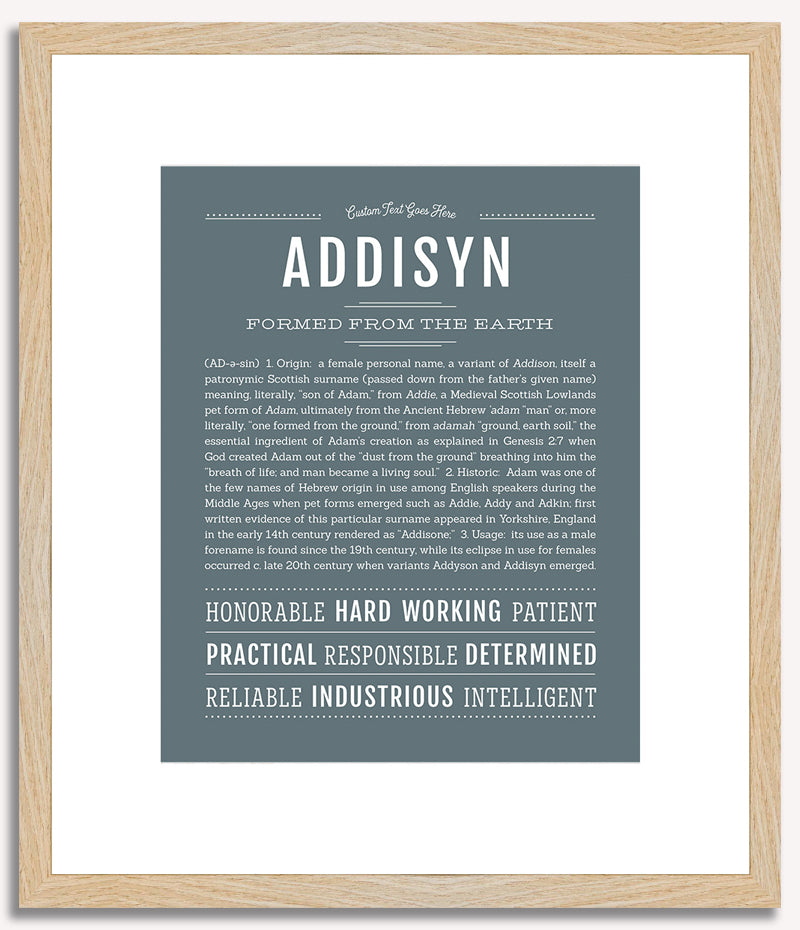 Addisyn | Name Art Print