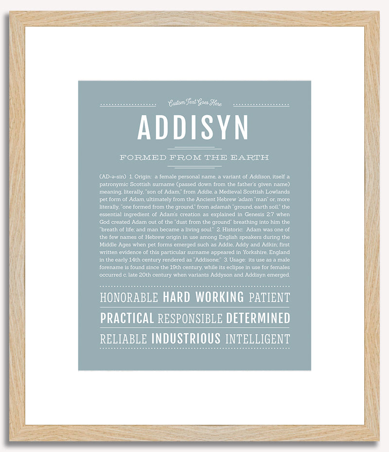 Addisyn | Name Art Print