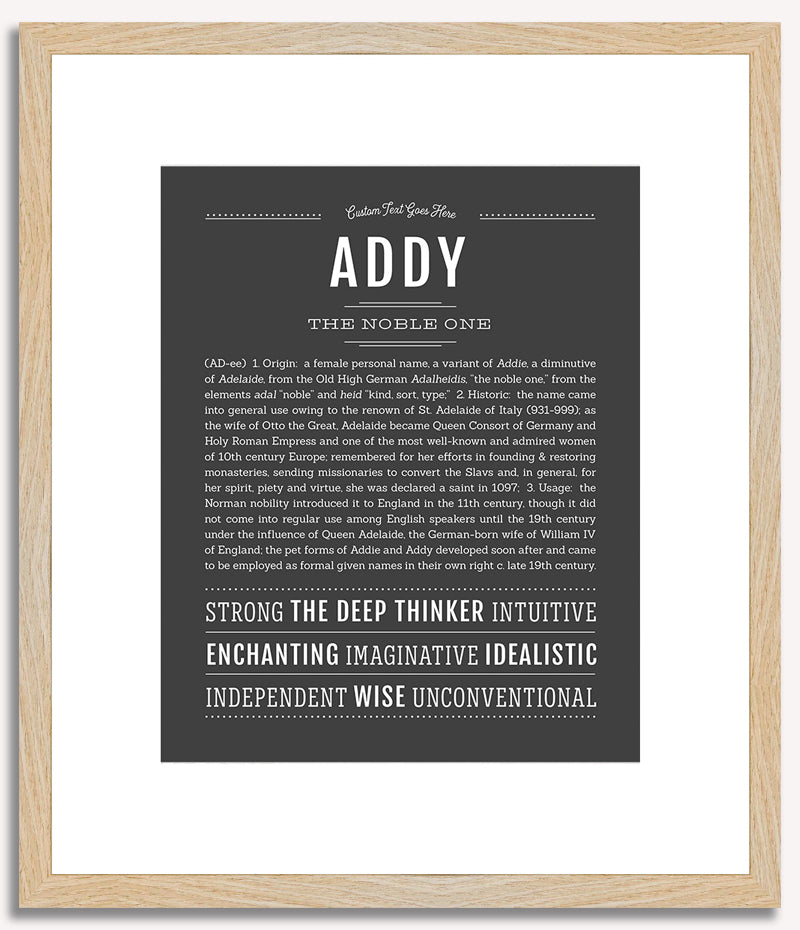 Addy | Name Art Print