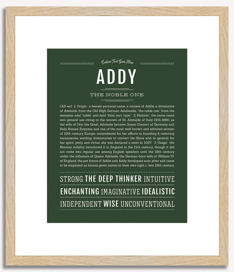 Addy | Name Art Print