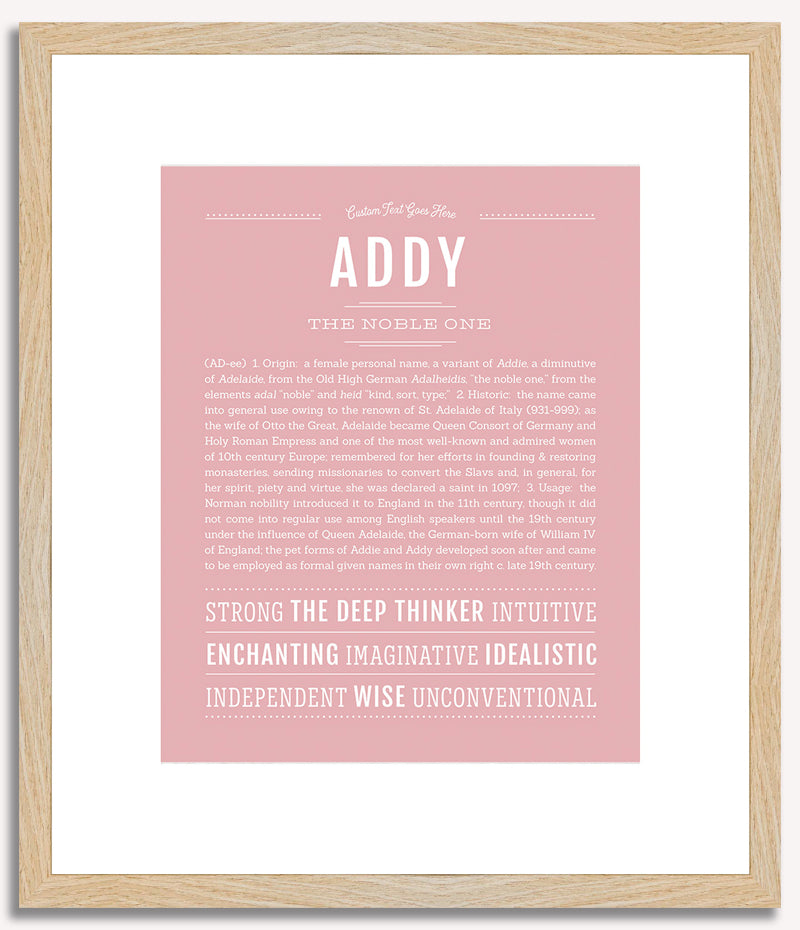 Addy | Name Art Print