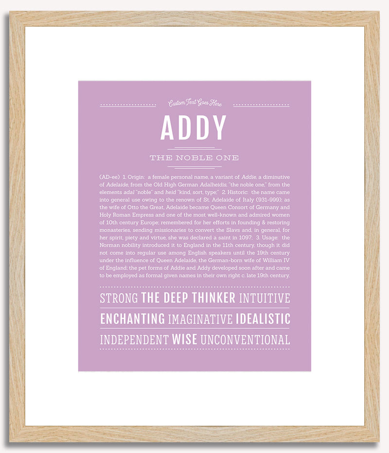 Addy | Name Art Print