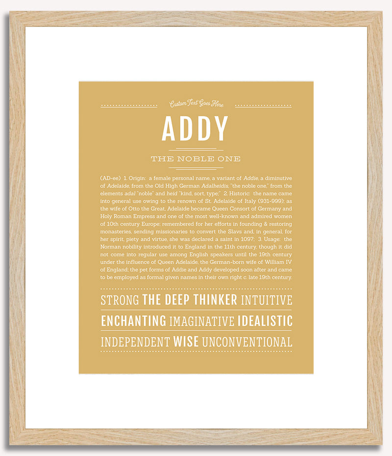 Addy | Name Art Print