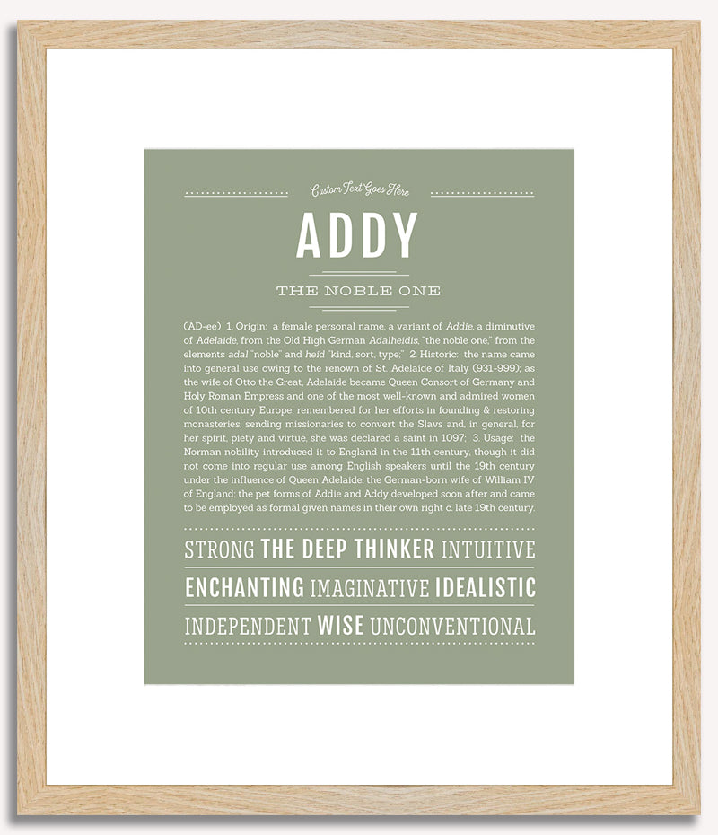 Addy | Name Art Print