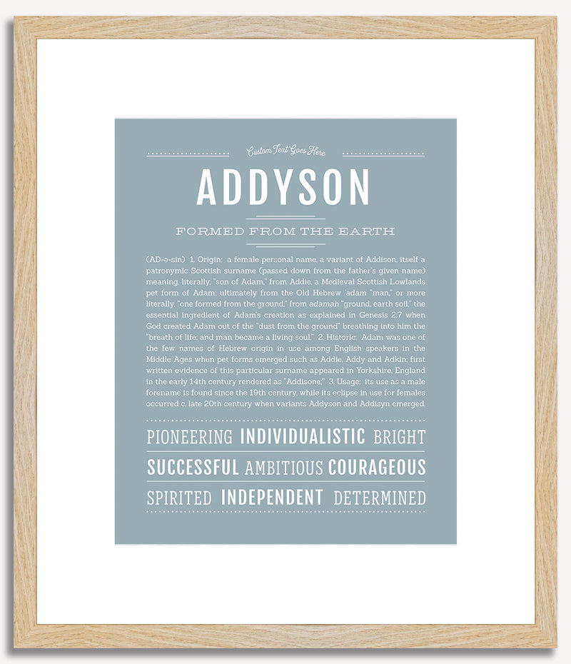 Addyson | Name Art Print