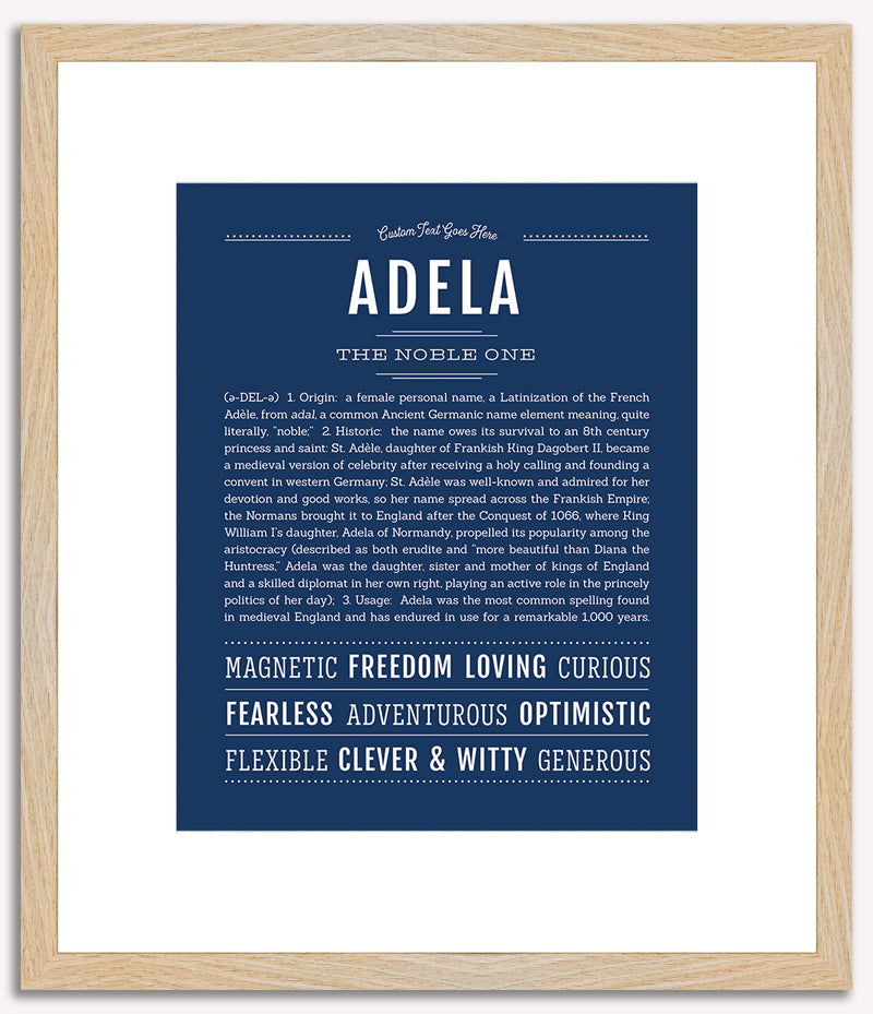 Adela | Name Art Print