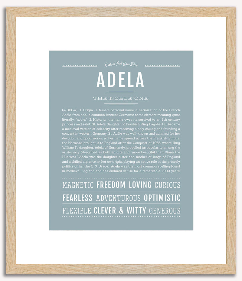 Adela | Name Art Print