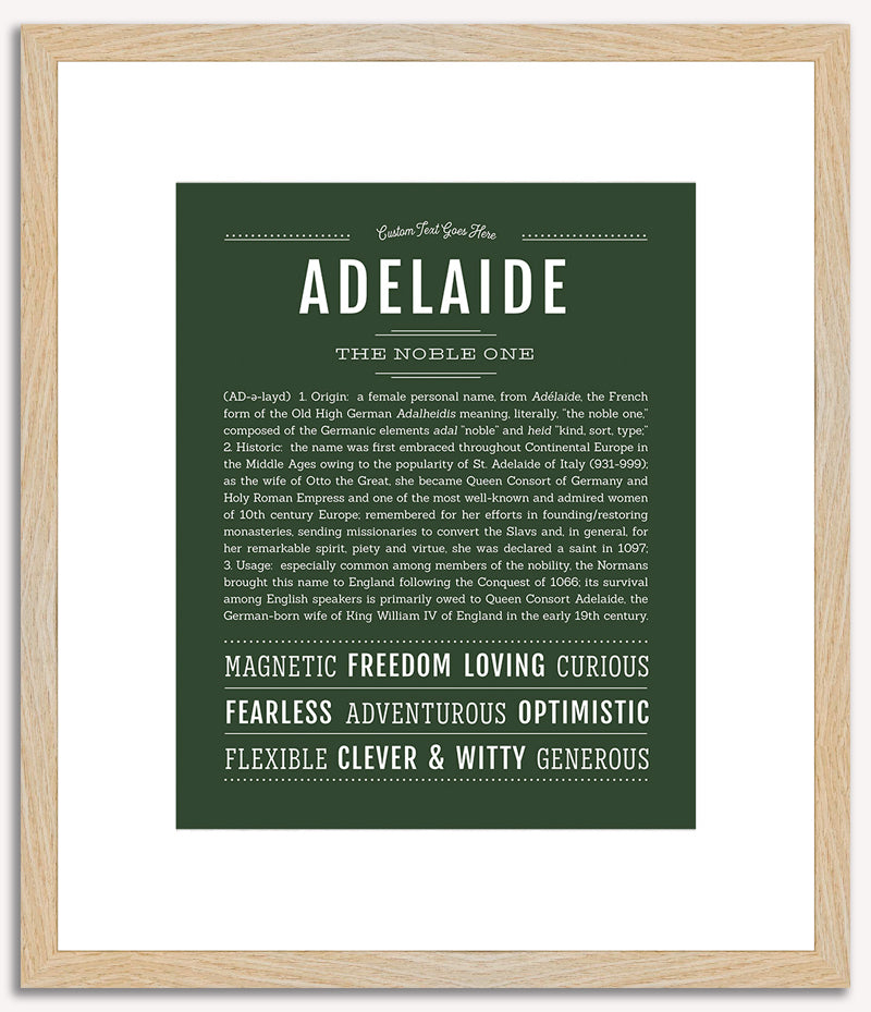 Adelaide | Name Art Print