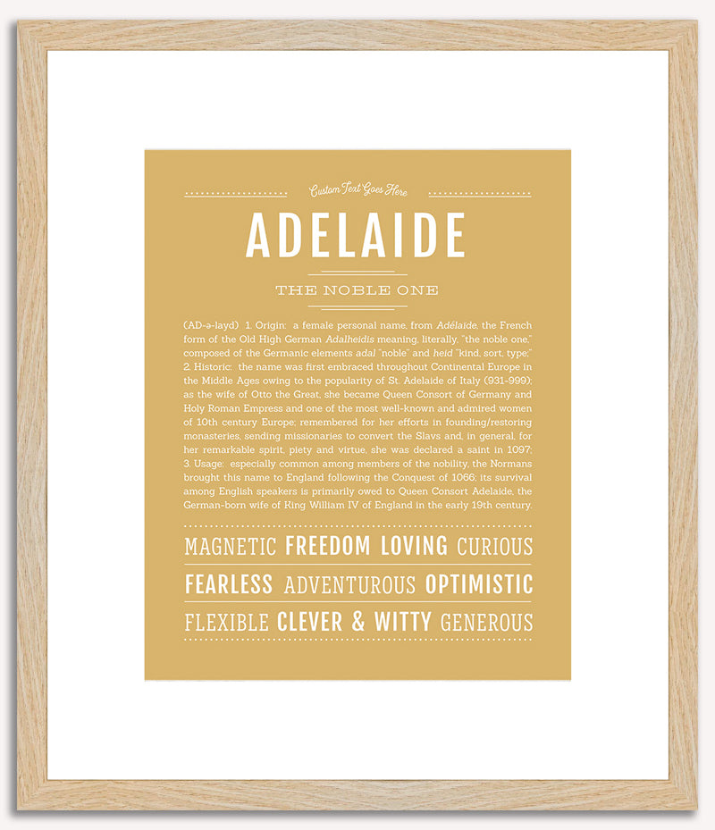 Adelaide | Name Art Print