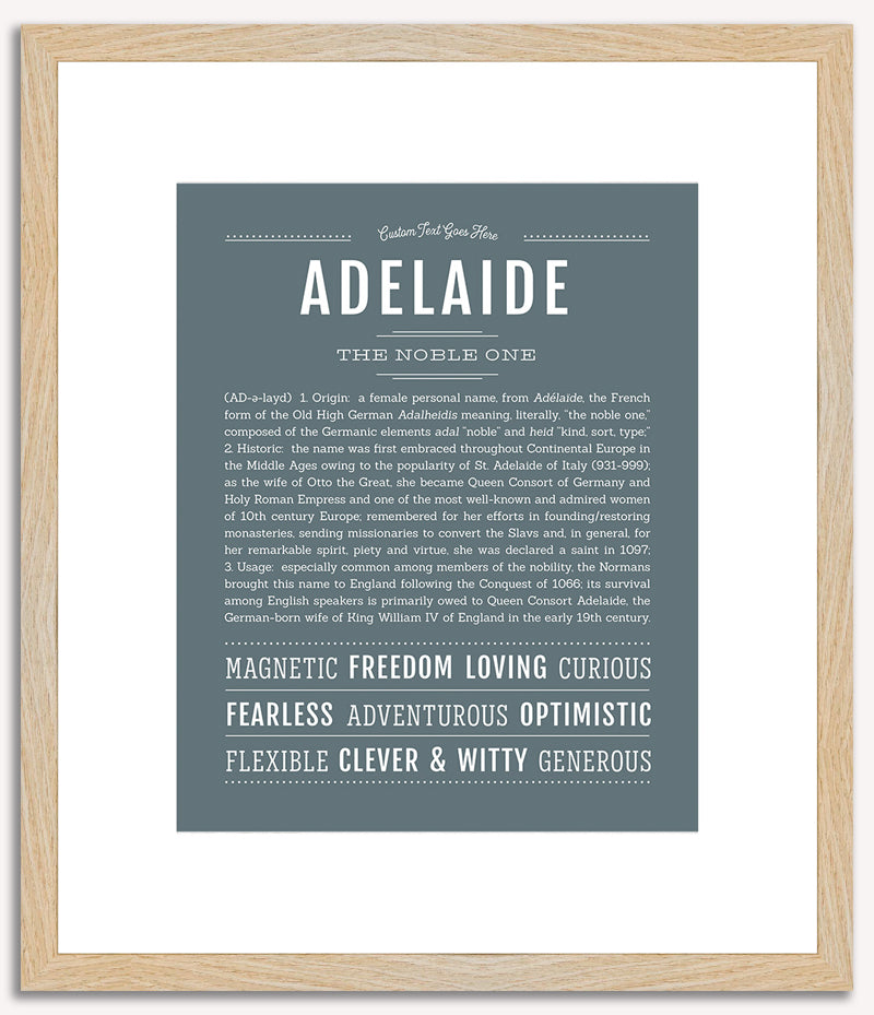 Adelaide | Name Art Print