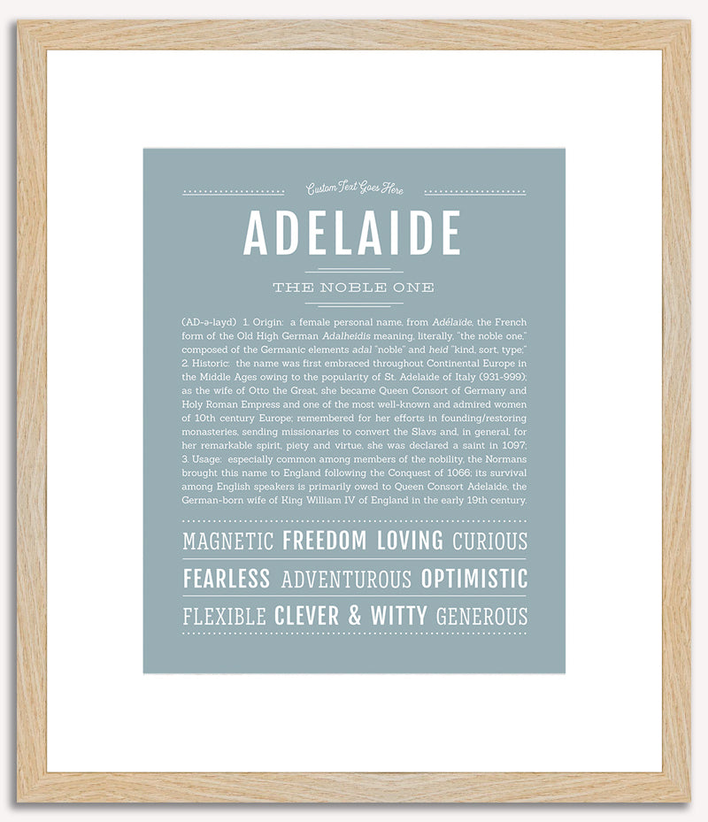 Adelaide | Name Art Print