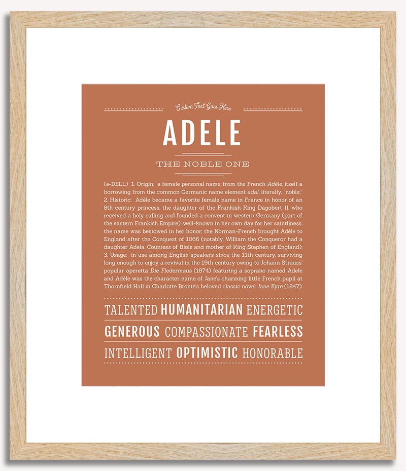 Adele | Name Art Print