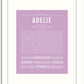 Frame Options | Lilac | White Frame, Matted