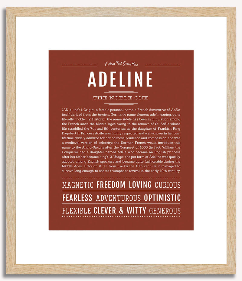 Adeline | Name Art Print