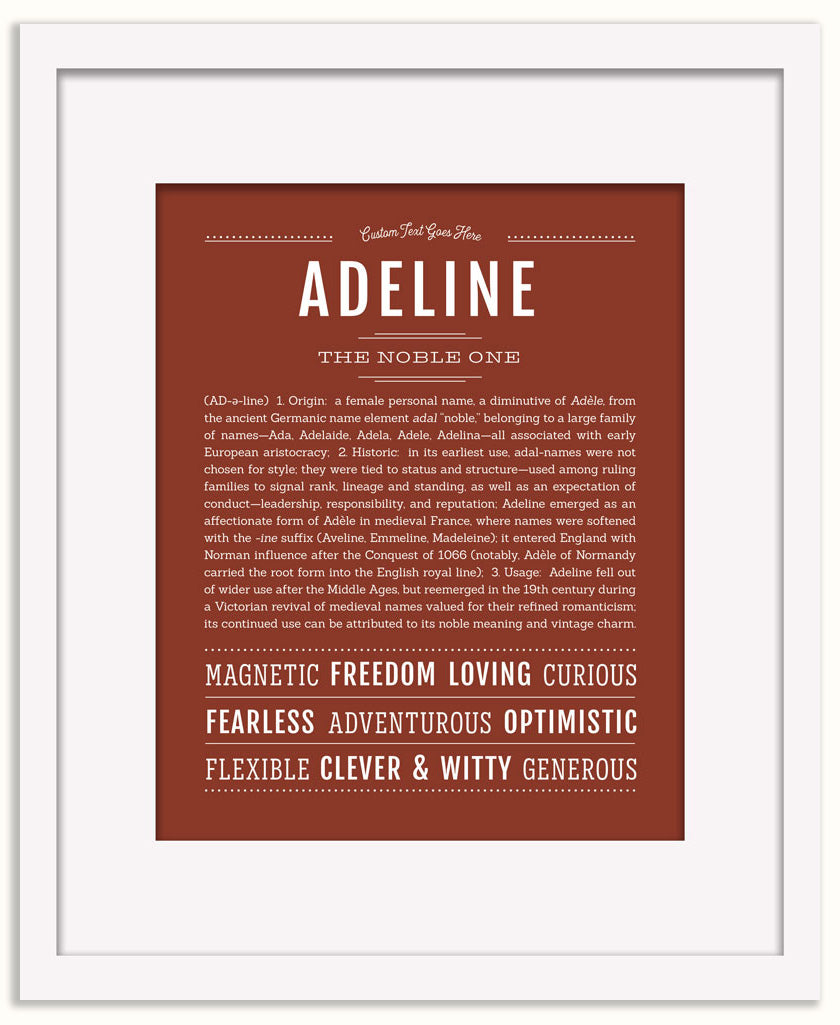 Adeline | Name Art Print